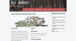 Desktop Screenshot of derbuhlert.com