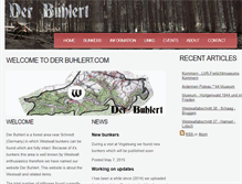 Tablet Screenshot of derbuhlert.com